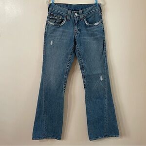 True Religion Men’s flared jeans (Size: 30X33)